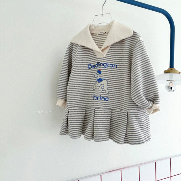Raker - Korean Children Fashion - #kidsshorts - Sailor Pleats One-Piece - 5