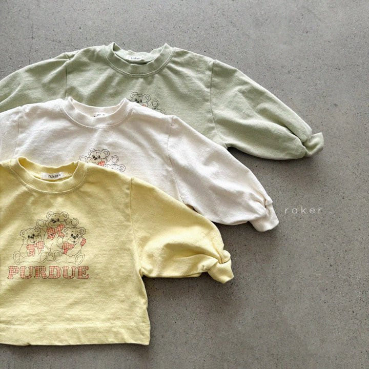 Raker - Korean Children Fashion - #kidsstore - Three Bear Tee