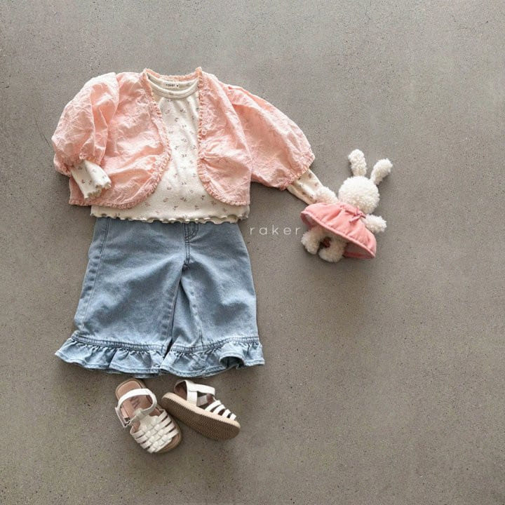 Raker - Korean Children Fashion - #kidsstore - Overdue Lace Cardigan - 7