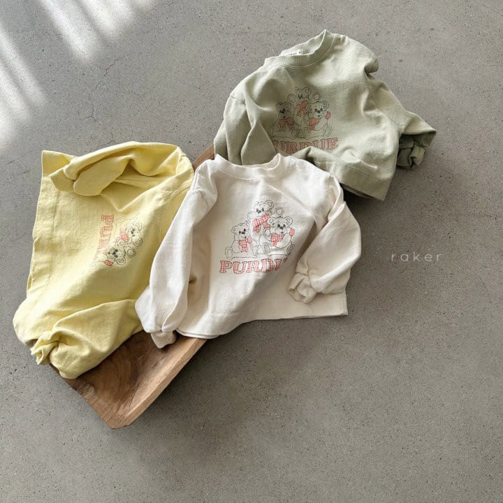 Raker - Korean Children Fashion - #kidzfashiontrend - Three Bear Tee - 2