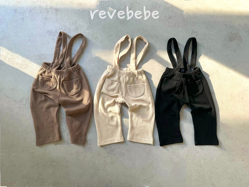 Reve Kid - Korean Baby Fashion - #babylifestyle - Bebe Waffle Dungarees - 2