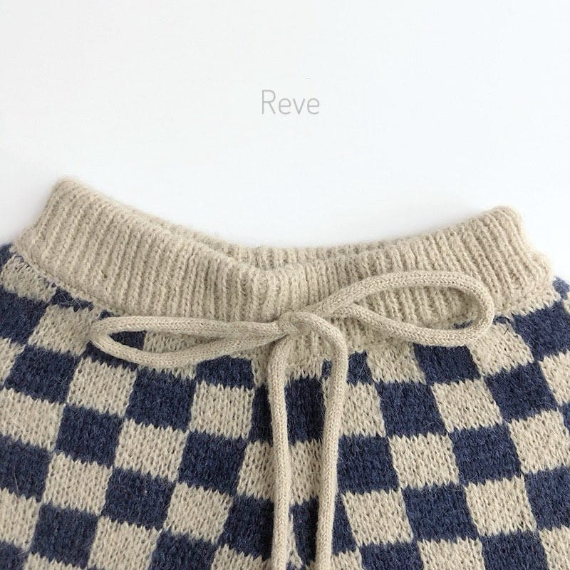 Reve Kid - Korean Children Fashion - #childofig - Checkerboard Cardigan - 5