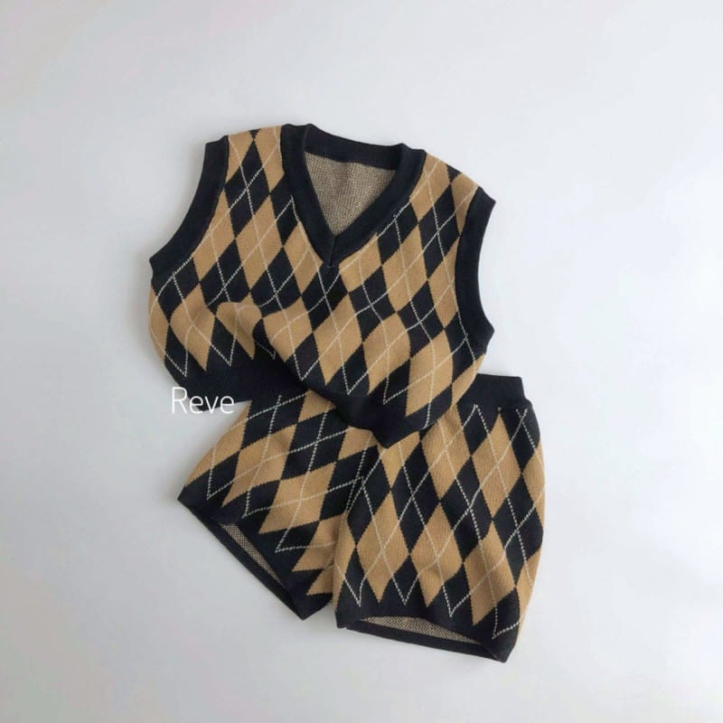 Reve Kid - Korean Children Fashion - #minifashionista - Argyle Pants - 2