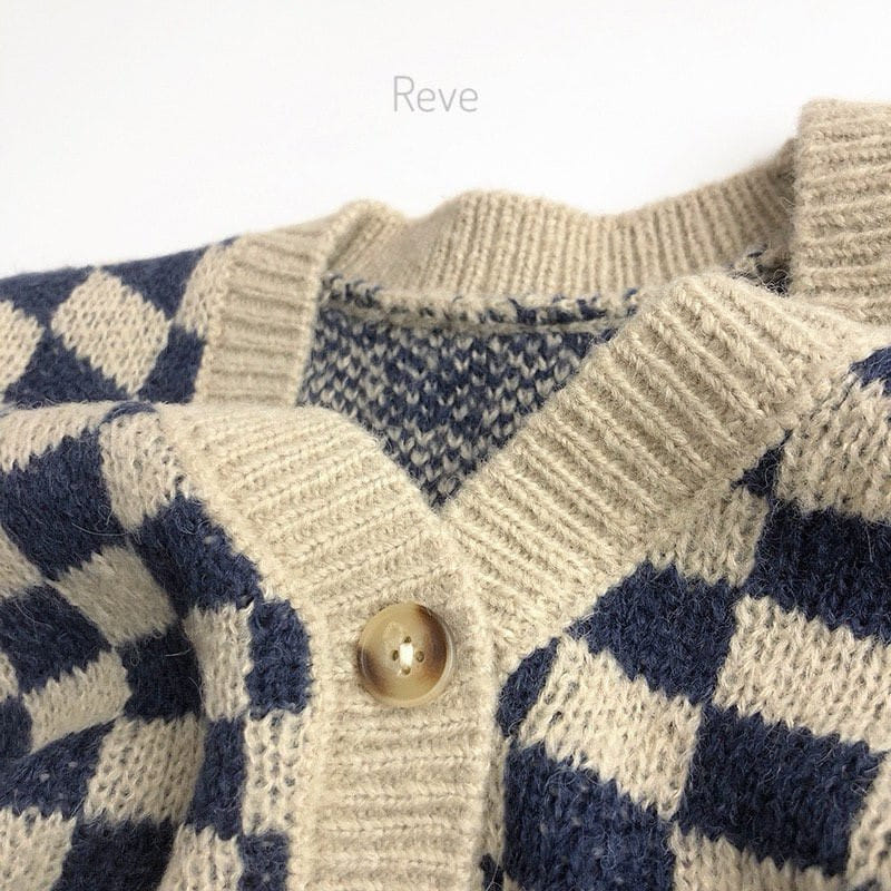 Reve Kid - Korean Children Fashion - #prettylittlegirls - Checkerboard Pants - 5