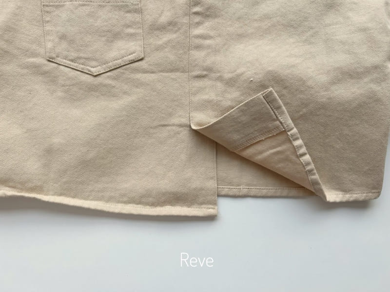 Reve - Korean Children Fashion - #childofig - Back Pocket Jacket Shirt - 3