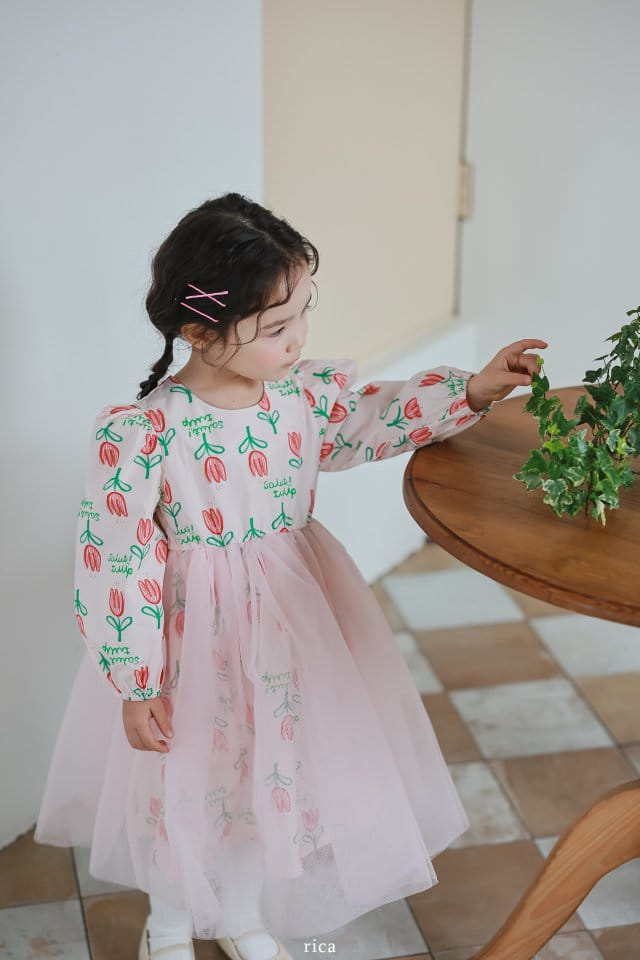 Rica - Korean Children Fashion - #childrensboutique - Tulip One-Piece - 7