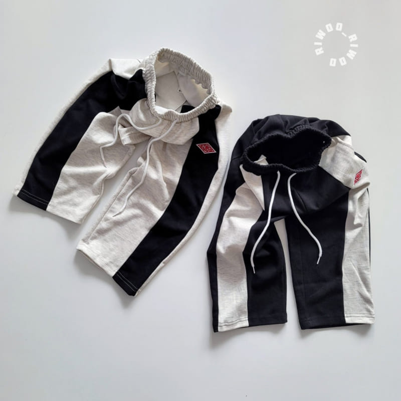 Riwoo Riwoo - Korean Children Fashion - #Kfashion4kids - Riwoo Side Color Wide Pants - 7
