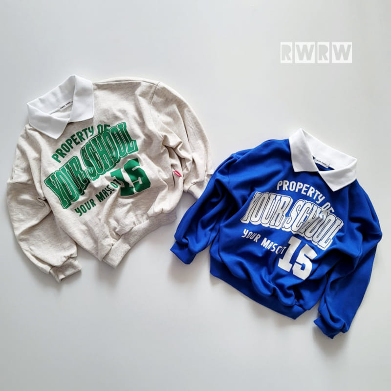 Riwoo Riwoo - Korean Children Fashion - #Kfashion4kids - School Yocco Collar Sweatshirt - 5