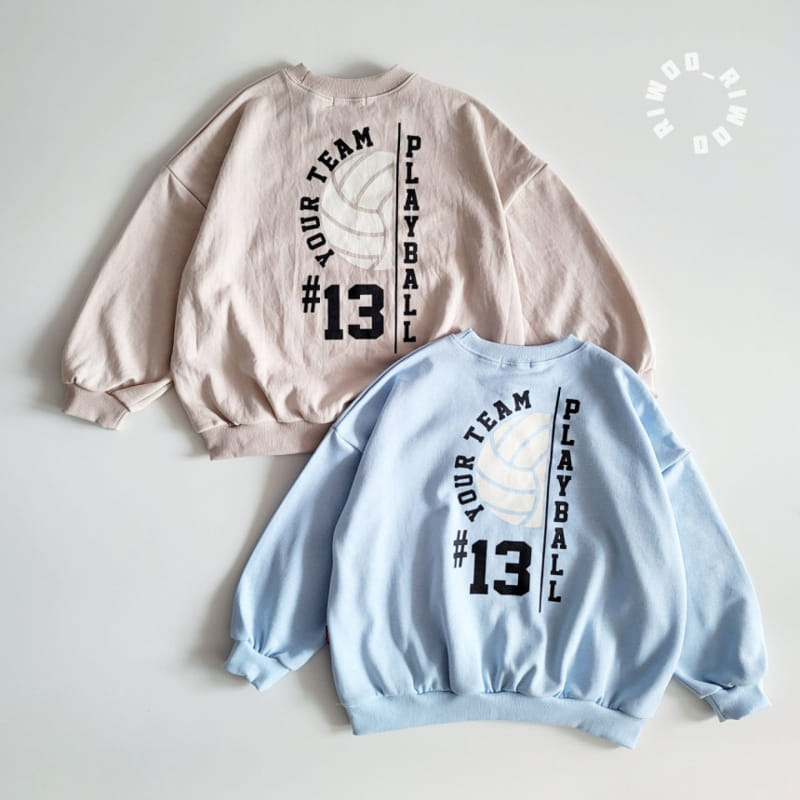 Riwoo Riwoo - Korean Children Fashion - #kidzfashiontrend - Volleyball Sweatshirt - 4