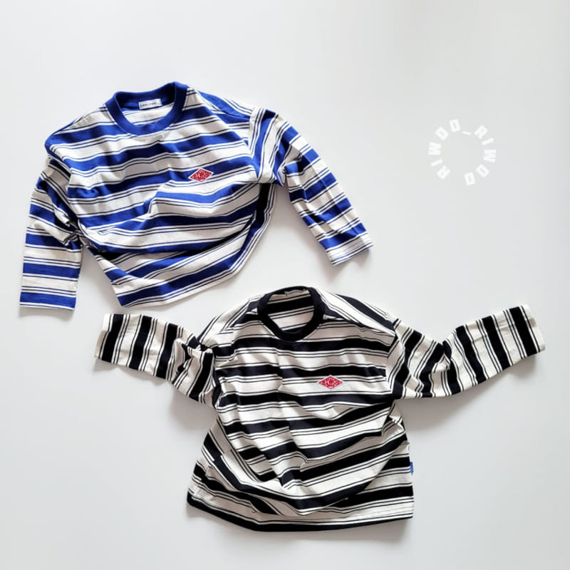 Riwoo Riwoo - Korean Children Fashion - #childofig - Riwoo Irregular ST Tee - 11