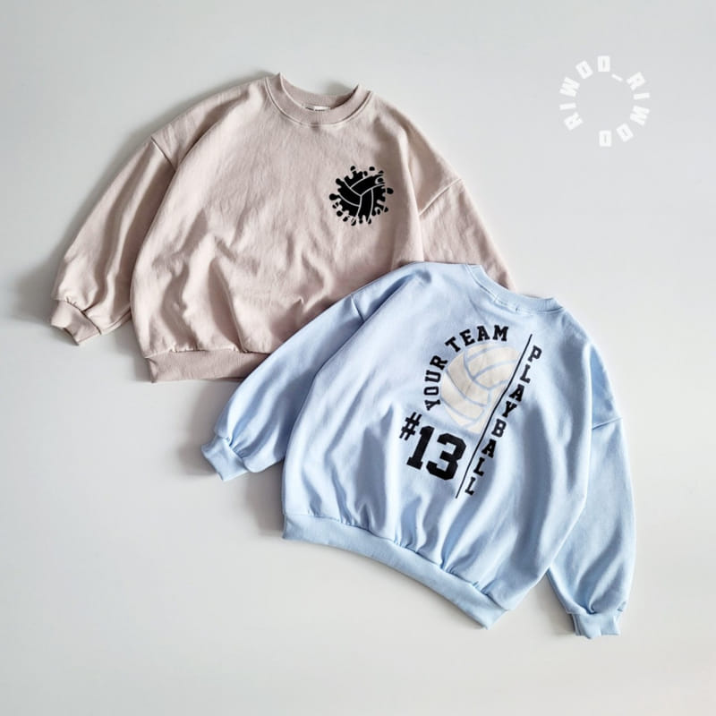 Riwoo Riwoo - Korean Children Fashion - #kidsshorts - Volleyball Sweatshirt