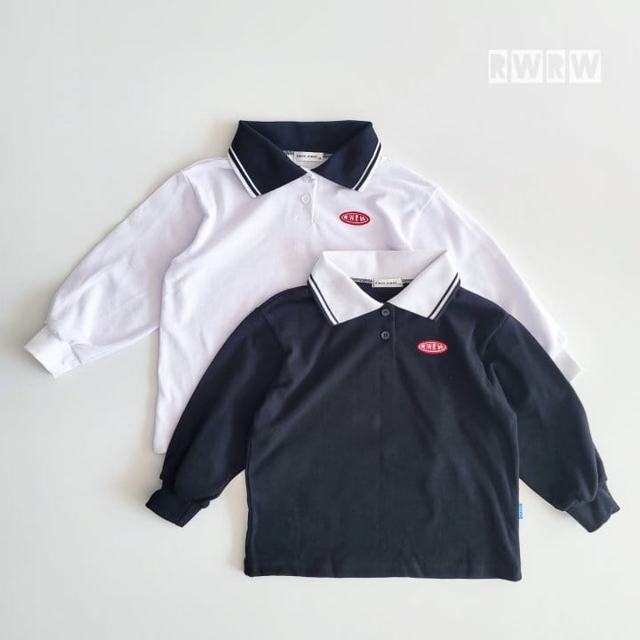 Riwoo Riwoo - Korean Children Fashion - #kidzfashiontrend - Rw Yoco PK Collar Tee