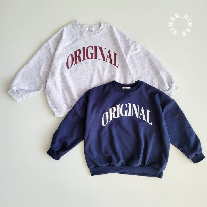 Riwoo Riwoo - Korean Children Fashion - #littlefashionista - Original Sweatshirt