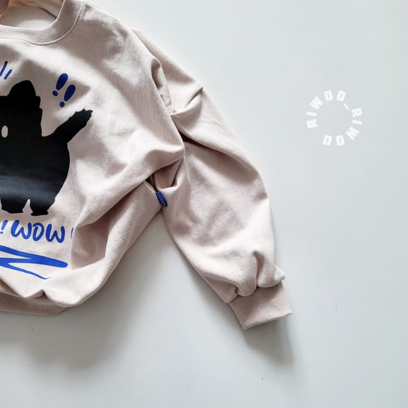 Riwoo Riwoo - Korean Children Fashion - #littlefashionista - Cat Sweatshirt - 7