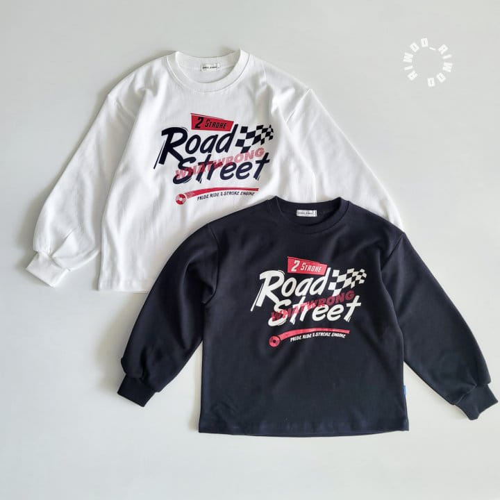 Riwoo Riwoo - Korean Children Fashion - #toddlerclothing - Road Banding Tee