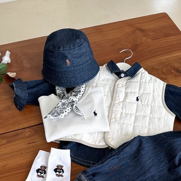 Roy - Korean Children Fashion - #kidsshorts - Bear Socks - 5