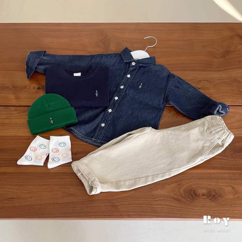 Roy - Korean Children Fashion - #kidsstore - Toy Denim Shirt - 4