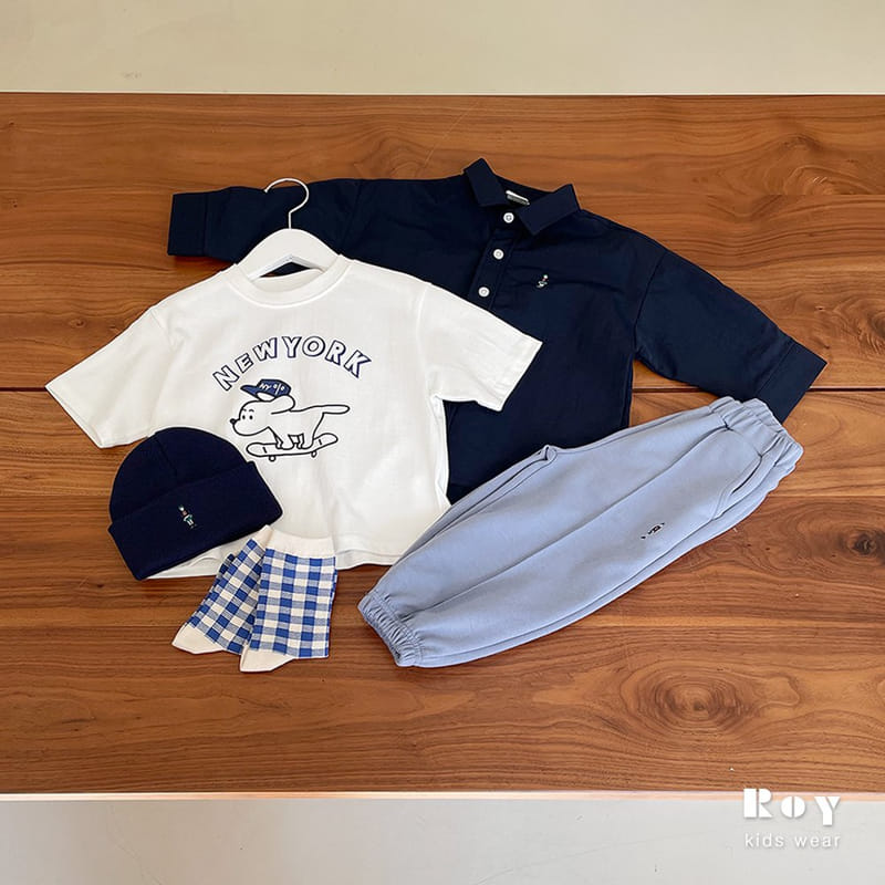 Roy - Korean Children Fashion - #magicofchildhood - Newyork Puppy Tee - 5