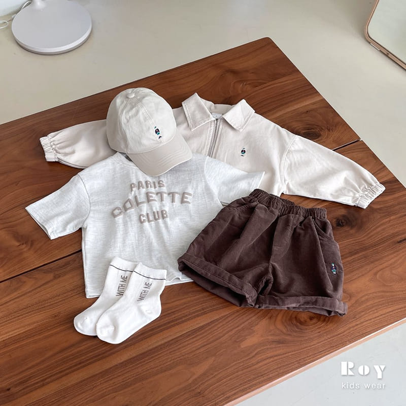 Roy - Korean Children Fashion - #minifashionista - Collett Shortsleeve Tee With Mom - 8
