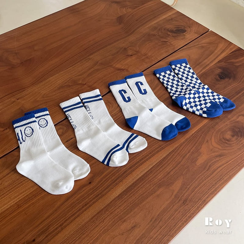 Roy - Korean Children Fashion - #prettylittlegirls - CN 4pc Socks Set - 3