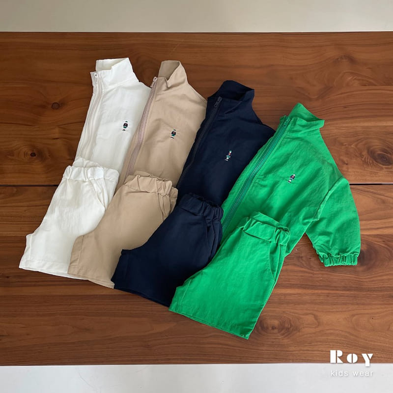 Roy - Korean Children Fashion - #minifashionista - Toy Wind Top Bottom Set - 4