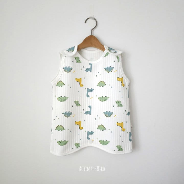 Saerobin - Korean Children Fashion - #kidzfashiontrend - Embo Sleep Vest  - 4