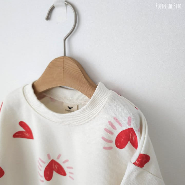 Saerobin - Korean Children Fashion - #childrensboutique - Puff Sleeve Sweatshirt  - 8