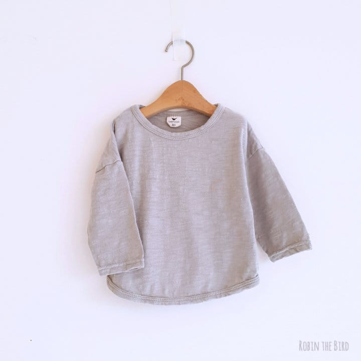 Saerobin - Korean Children Fashion - #childrensboutique - Washing Slub Tee - 3