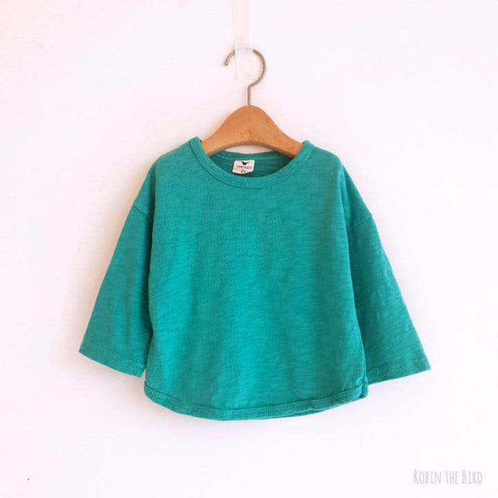 Saerobin - Korean Children Fashion - #discoveringself - Washing Slub Tee - 5