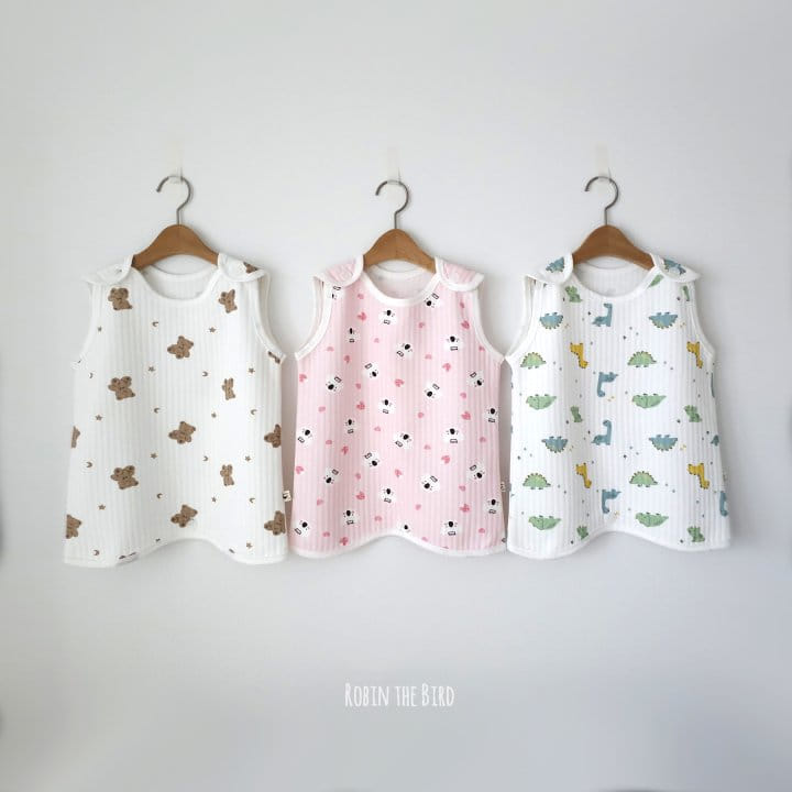 Saerobin - Korean Children Fashion - #kidsshorts - Embo Sleep Vest 