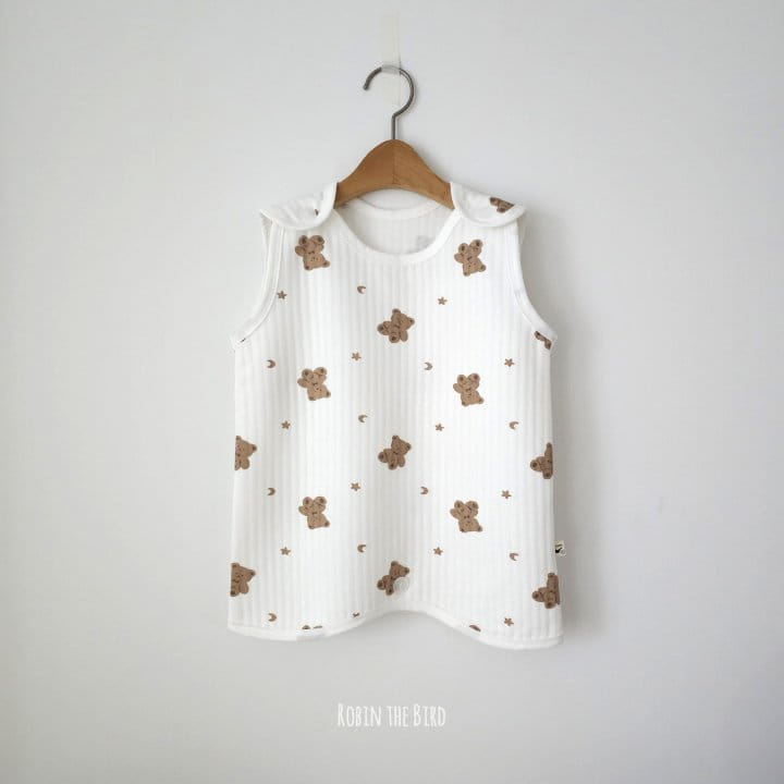 Saerobin - Korean Children Fashion - #kidsstore - Embo Sleep Vest  - 2