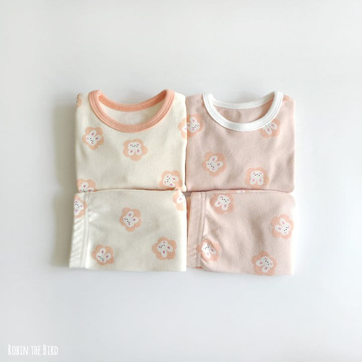 Saerobin - Korean Children Fashion - #kidsstore - Flower Rabbit Easywear 