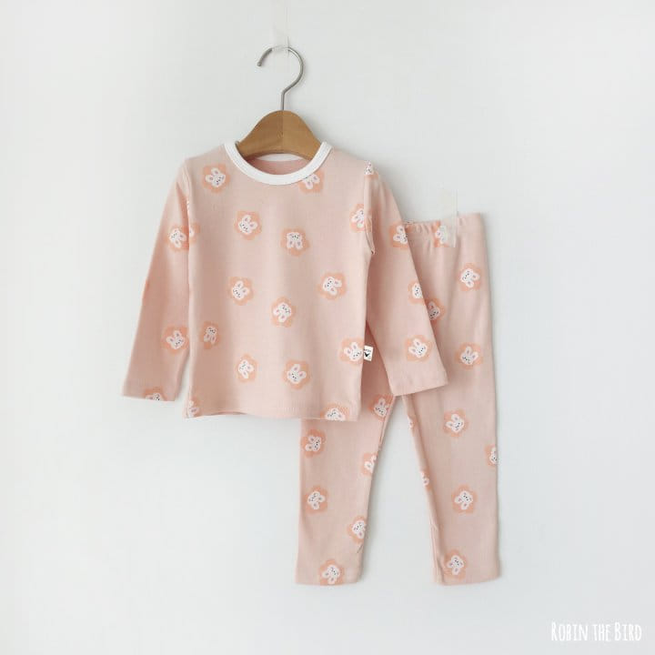 Saerobin - Korean Children Fashion - #Kfashion4kids - Flower Rabbit Easywear  - 4