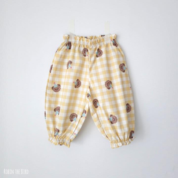 Saerobin - Korean Children Fashion - #stylishchildhood - Teddy Frill Banding Pants - 2
