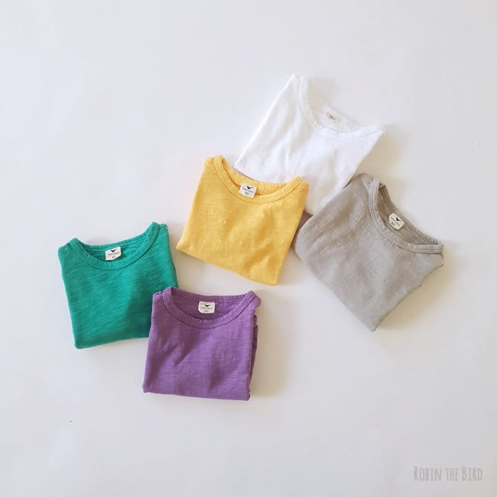 Saerobin - Korean Children Fashion - #stylishchildhood - Washing Slub Tee