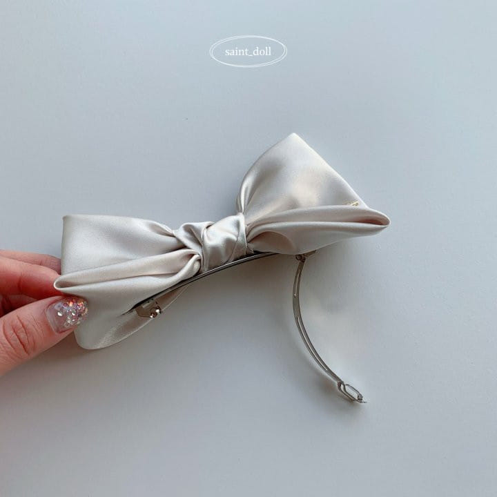 Saint Doll - Korean Children Fashion - #designkidswear - Big Ribbon Automatic Pin - 3