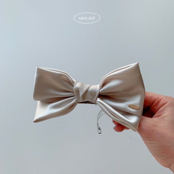 Saint Doll - Korean Children Fashion - #designkidswear - Big Ribbon Automatic Pin - 4