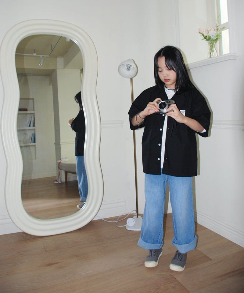 Shurrcca - Korean Children Fashion - #Kfashion4kids - Leo Wide Jeans - 11