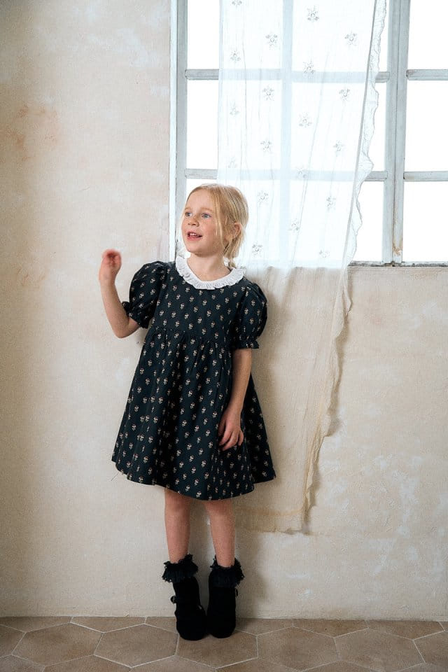 Slow-b - Korean Children Fashion - #fashionkids - Paint One-Piece - 5