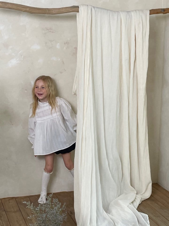 Slow-b - Korean Children Fashion - #fashionkids - Lace Blouse - 3