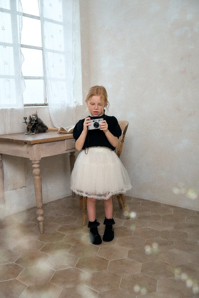 Slow-b - Korean Children Fashion - #fashionkids - Sha Skirt