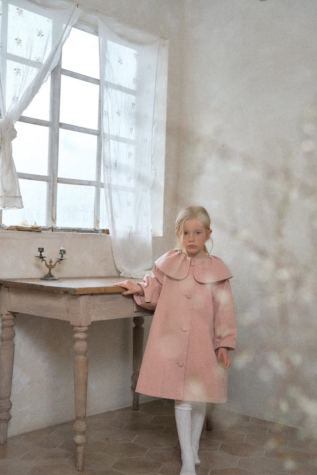 Slow-b - Korean Children Fashion - #kidzfashiontrend - Tulip Coat