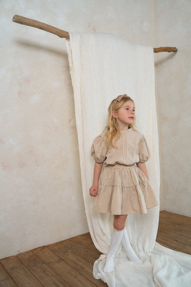 Slow-b - Korean Children Fashion - #littlefashionista - Spring Top Bottom Set - 7