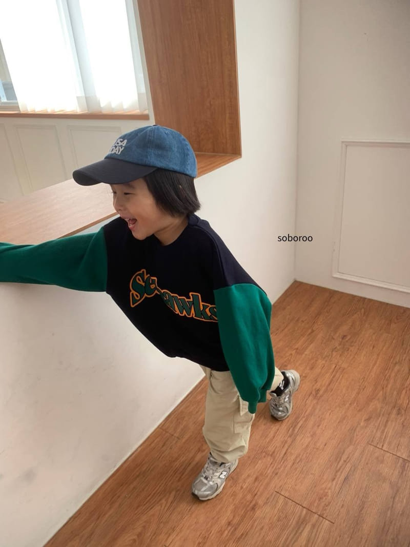 Soboroo - Korean Children Fashion - #fashionkids - Seahawks Sweatshirt - 9