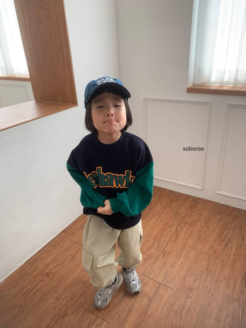 Soboroo - Korean Children Fashion - #kidsshorts - Seahawks Sweatshirt - 10