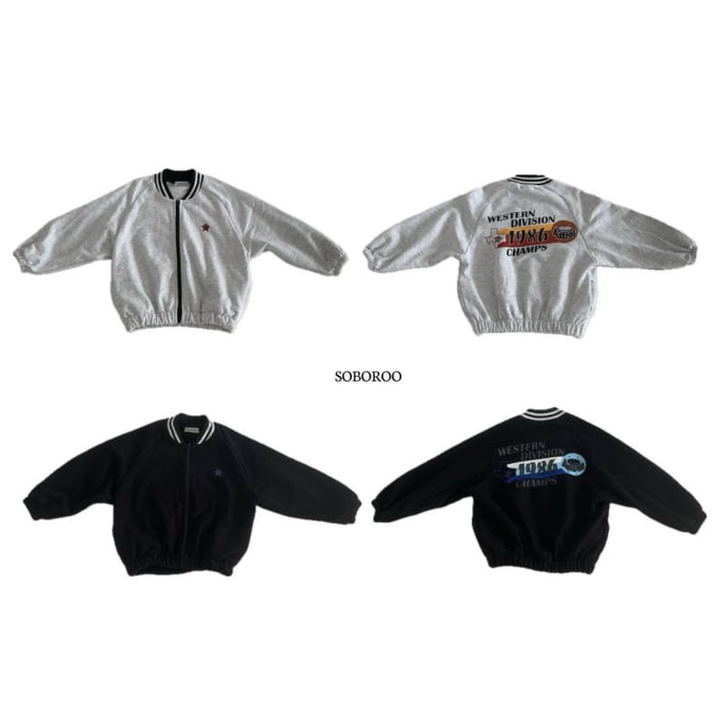 Soboroo - Korean Children Fashion - #kidsstore - Retro Zip Up