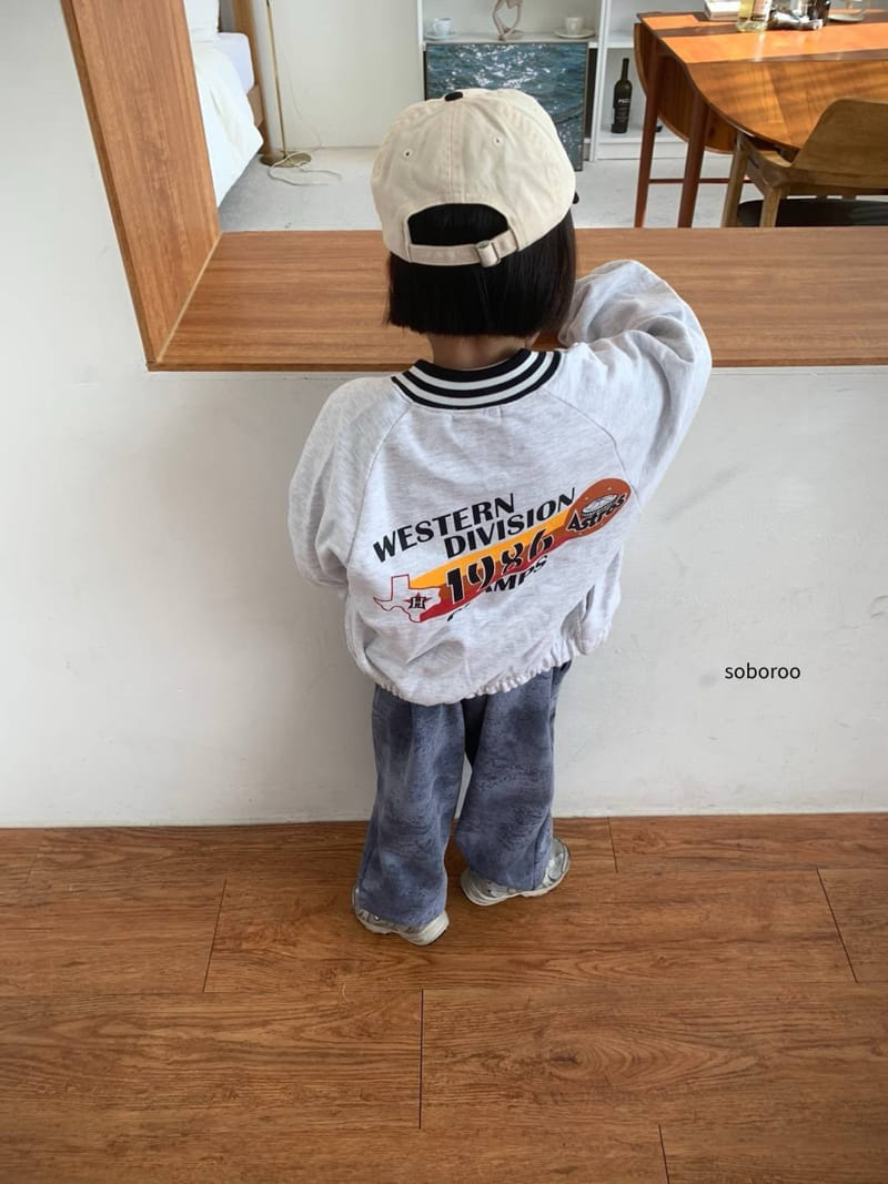 Soboroo - Korean Children Fashion - #kidzfashiontrend - Retro Zip Up - 2