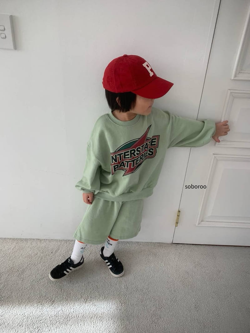 Soboroo - Korean Children Fashion - #littlefashionista - Battery Top Bottom Set - 7