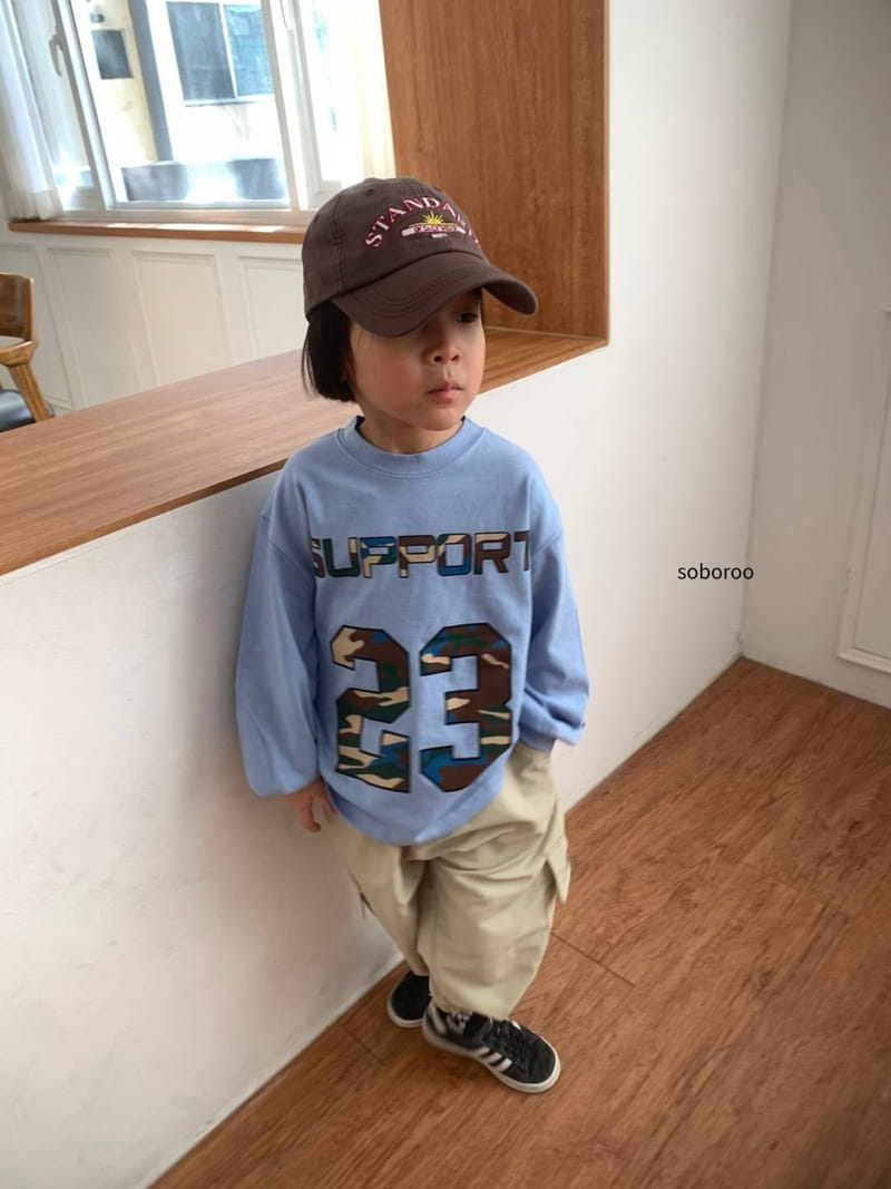 Soboroo - Korean Children Fashion - #minifashionista - Support 23 Tee - 2