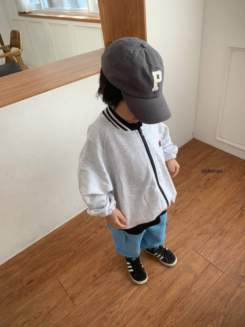 Soboroo - Korean Children Fashion - #todddlerfashion - Retro Zip Up - 8
